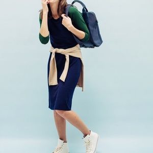 Sonnet James Rémi Dress (hunter green + navy)